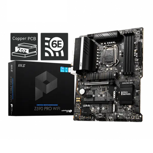 Hovedkort Lga 1200 Z590m Hovedkort Ddr4 10th 11th Gen Z590 Pro Wifi