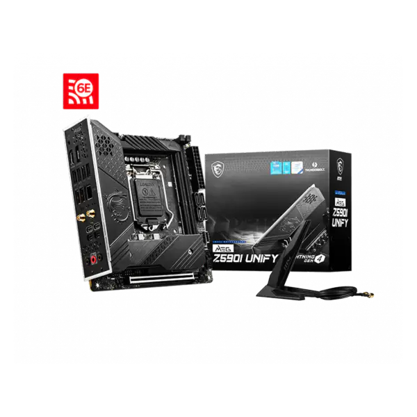 Gaming Lga 1200 Z590 hovedkort Atx 10th 11th Gen Meg Z590i Unify Itx
