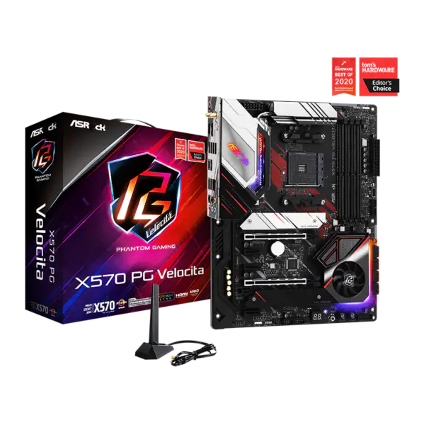 AsRock Motherboard Am4 Socket 2000 3000 4000 G-series 5000 And 5000 G-series Cpu X570 Pg Velocita