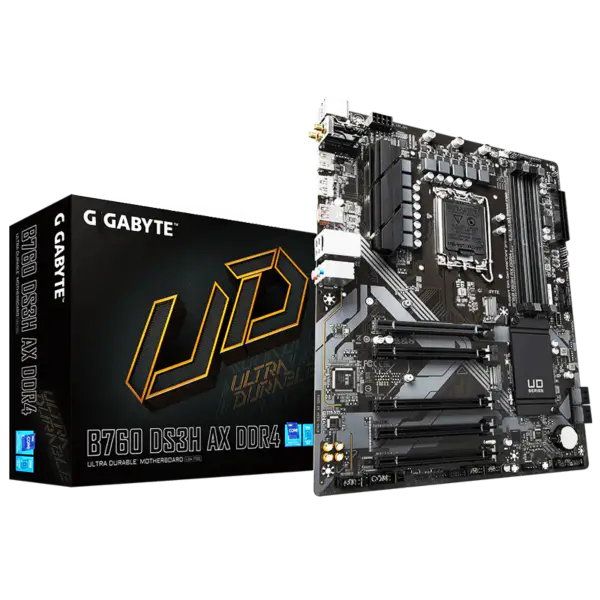 Gigabyte B760 DS3H DDR4-hovedkort