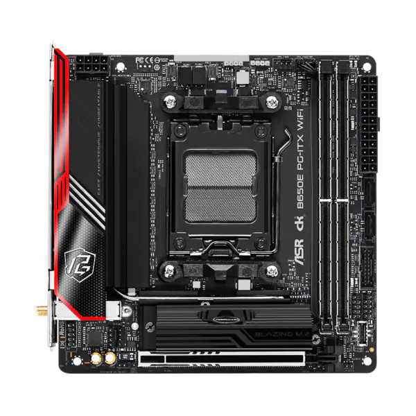 AsRock Itx Motherboard B650e Pg-itx Wifi Ddr5 Am5 Support Cpu 7950x 7900x 7700x 7600x