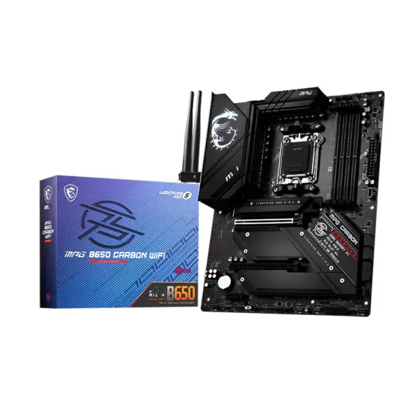 Ms Atx Motherboard Mpg B650 Carbon Wifi Ddr5 Am5 Support Cpu 7950x 7900x 7700x 7600x B650