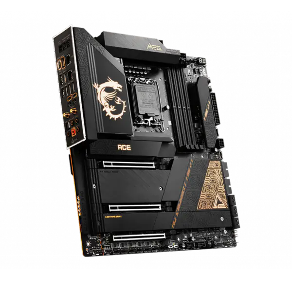 Ms Motherboard Gamer Meg Z790 Ace Wifi Ddr5 Motherboard Cpu 13900k 13600kf 13700kf 13900kf