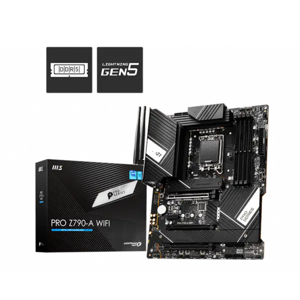 Ms hovedkort Pro Z790-a Wifi Ddr5 hovedkort Lga 1700 Cpu 13900k 13600kf 13700kf 13900kf