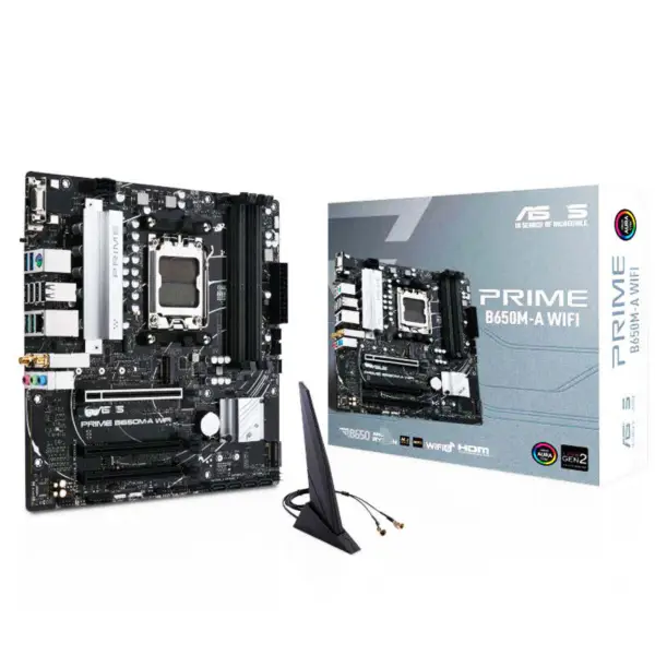 Asus Prime B650m-a Wifi hovedkort Prime B650m-a Wifi Cpu 7700x 7600x 7950x 7900x 7900x Am5