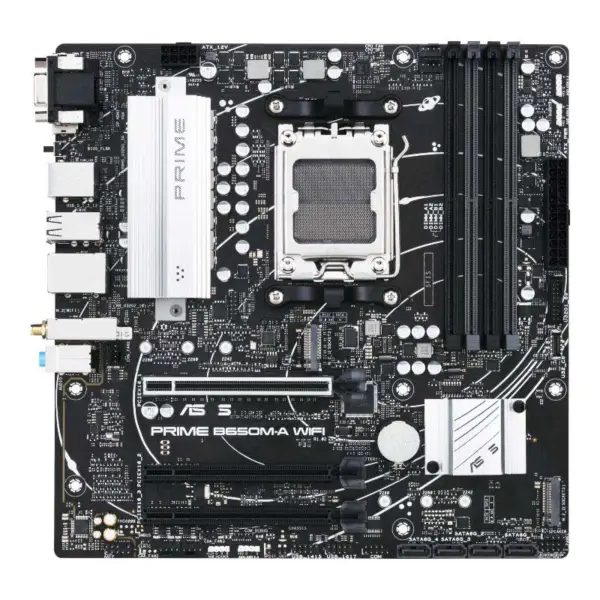Asus Prime B650m-a Wifi hovedkort Prime B650m-a Wifi Cpu 7700x 7600x 7950x 7900x 7900x Am5