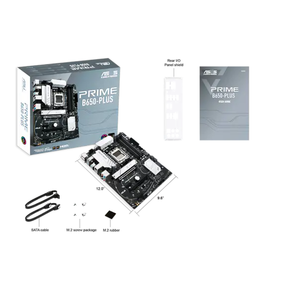 Asus Prime B650-plus hovedkort Prime B650-plus Cpu 7700x 7600x 7950x 7900x 7900x Am5