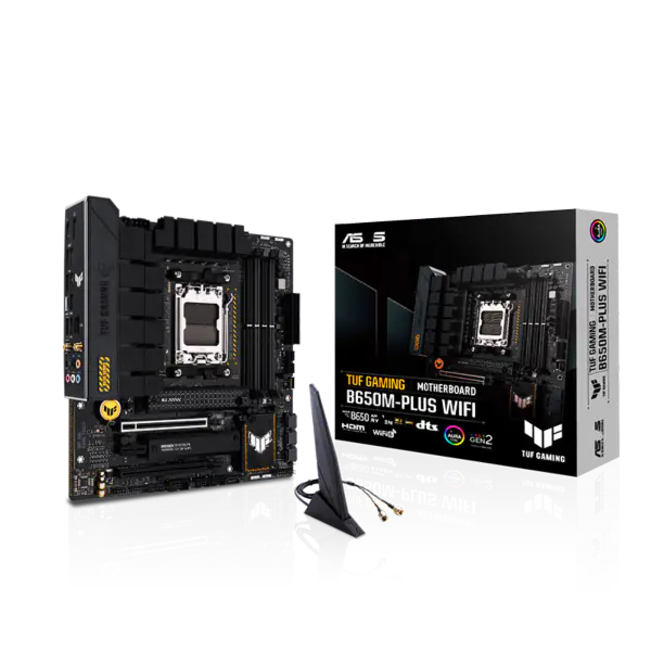 Asus Motherboard Tuf Gaming B650m-plus Wifi Motherboard Tuf Gaming B650m-plus Wifi Cpu 7700x 7600x Socket Am5