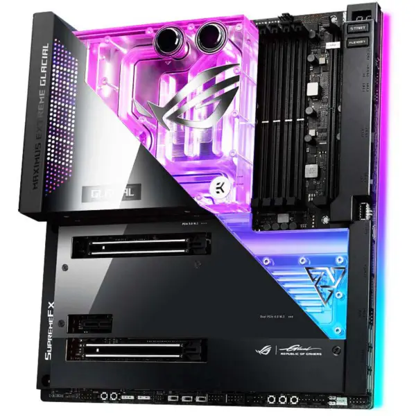 Asus Pc Hovedkort Ddr5 Cpu 12700 2700kf Intl Z690 Lga 1700 Hovedkort Rog Z690 Extreme Glacial