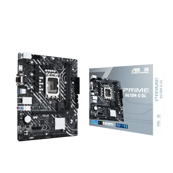 Asus H610 H610i H610m Hovedkort Støtte Cpu G7400 12400f Ssds M.2 Lga 1700 Hovedkort Prime H610m-d D4