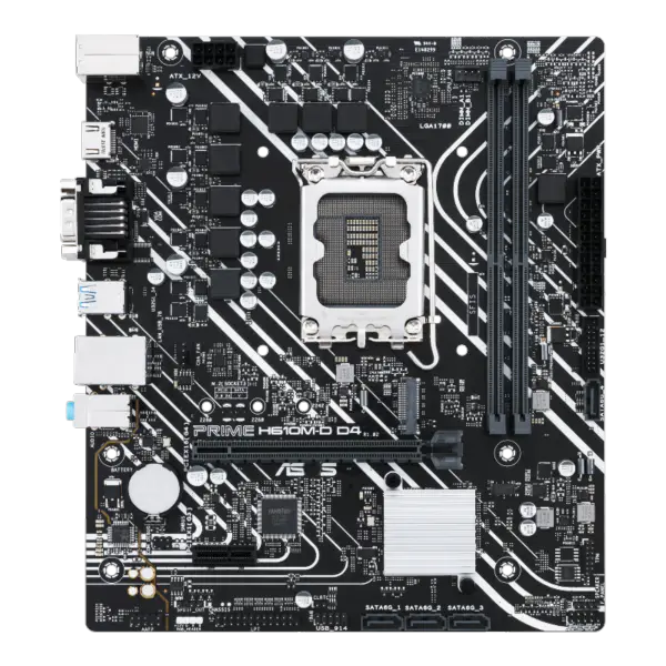 Asus H610 H610i H610m Hovedkort Støtte Cpu G7400 12400f Ssds M.2 Lga 1700 Hovedkort Prime H610m-d D4