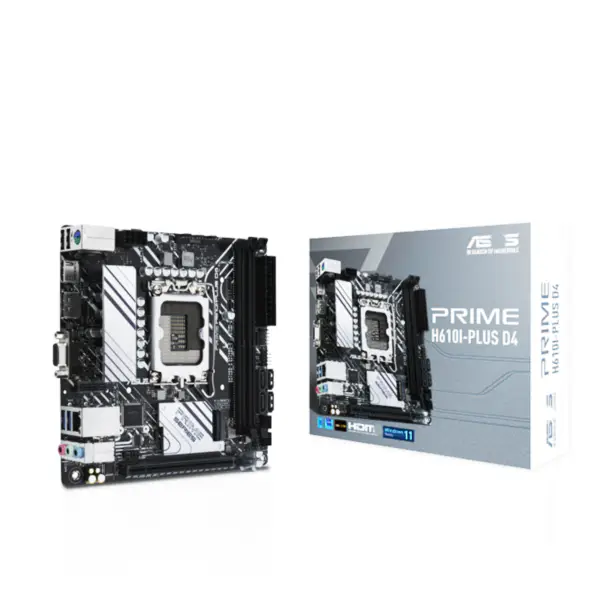 Asus H610 H610i H610m Hovedkort Socketlga 1700 Hovedkort Prime H610i-plus Ddr4