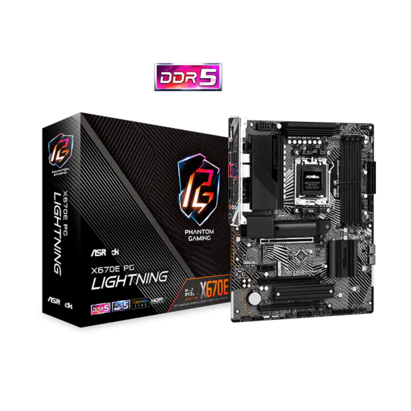 Asrock X670 X670e Hovedkort Am5^5 Støtte 7000 Series Cpus Socket Am5 X670e Steel Legend X670e Pro Rs X670e Pg Lightning List