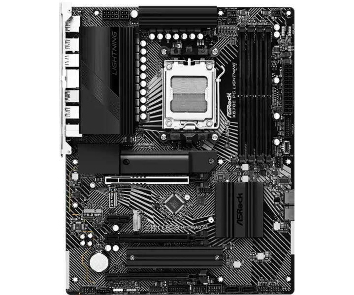 Asrock X670 X670e Hovedkort Am5^5 Støtte 7000 Series Cpus Socket Am5 X670e Steel Legend X670e Pro Rs X670e Pg Lightning List