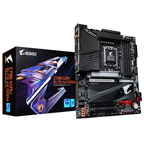 Ga Motherboard Z790-a Elite Ax Ddr4 Memory Lga 1700 Intl 12th 13th Gen I7 13700 13900k Z790 A Elite Ax Wifi