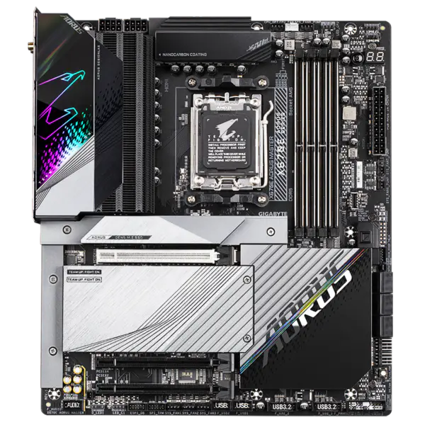 Ga X670e Aorus Master Motherboard Support Cpu Am5 7950x 7900x 7700x 7600x