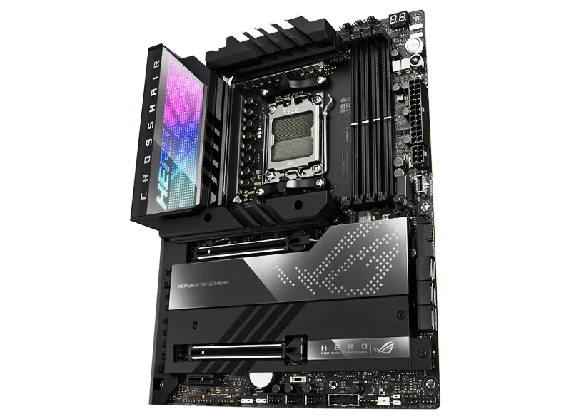 Asus X670 X670e hovedkort Am5^5 hovedkort Rog Crosshair X670e Hero