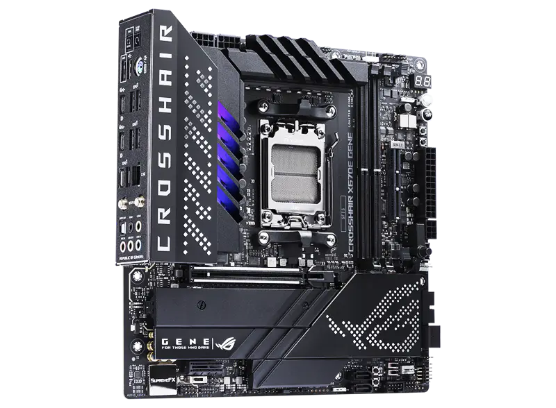 Asus X670 X670e Motherboards Am5^5 Motherboard And Rog Crosshair X670e Gene