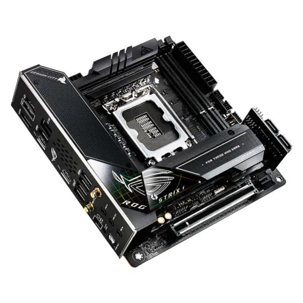 Asus Rog Strix Z690-i Gaming Wifi hovedkort Itx Mini Board Ddr5 Cpu 12900k 12700k Intl Z690-i
