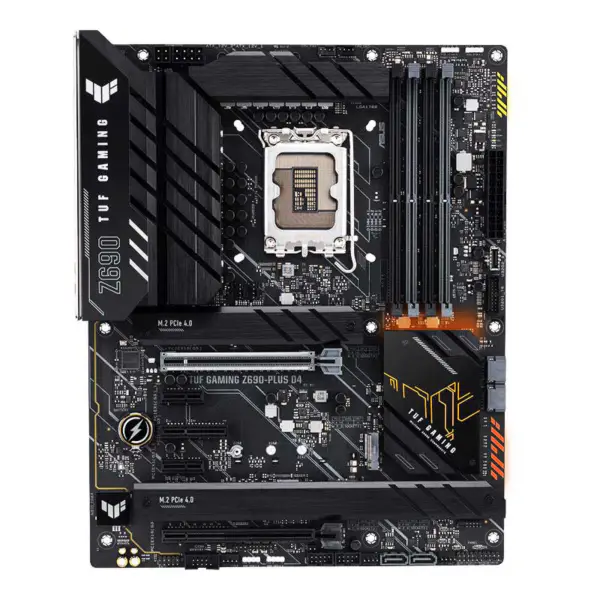 Asus Tuf Gaming Z690-plus D4 Motherboard Ddr4 Memory Cpu 12700 12700kf 14+1dr.mos Psu