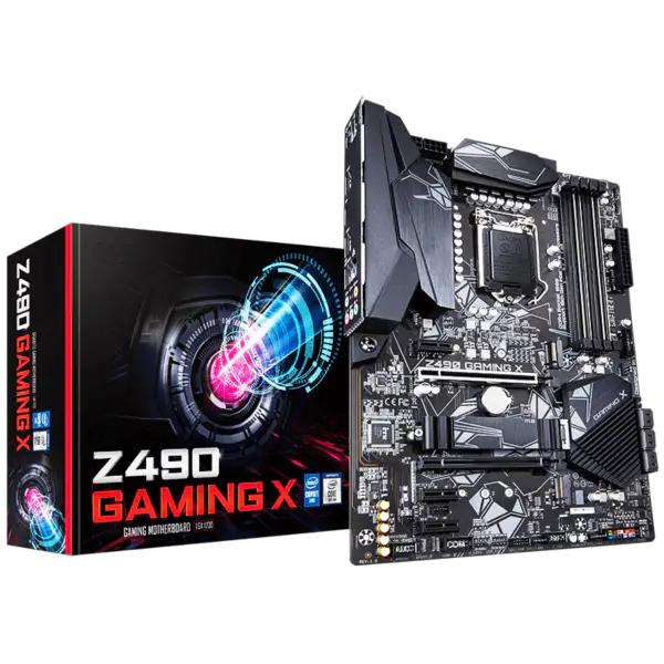 Ga Motherboard Z490 Gaming X Motherboard Support 3070 3080 10600kf 10700k 10850k Intl Z490 Lga 1200 Gaming Motherboard