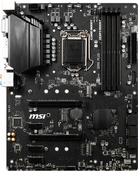 Msi Hovedkort Z390m Støtter 8700 Prosessor Win7 System Desktop Hovedkort 8th 9th Gen Cpu Z390m S01 Z390