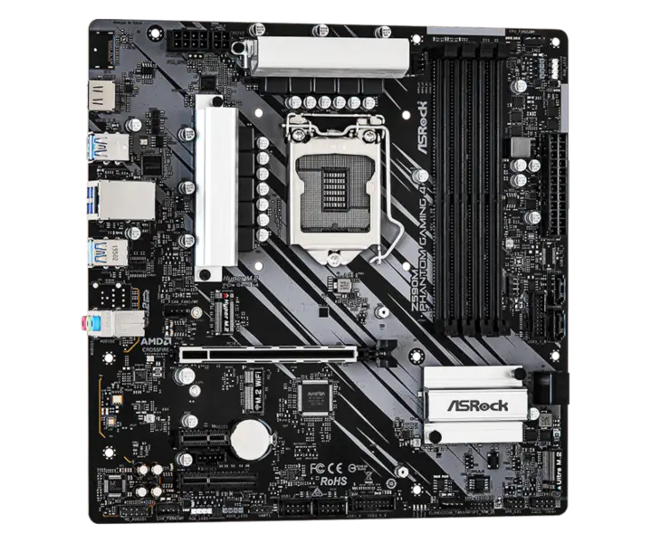 Asrock Z590 Phantom Gaming 4 Ddr4 Phantom Gaming hovedkort støtter CPU 11900k 11700k Intl Z590 Lga 1200