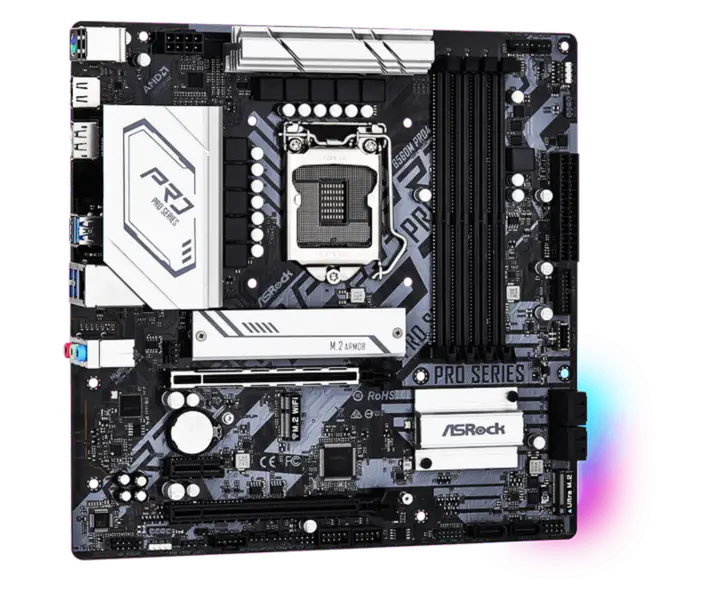 Asrock B560m Pro4 genialt hovedkort støtter CPU11900k 11700kf grafikkort Rtx 3060 3070 Intl B560 Lga 1200