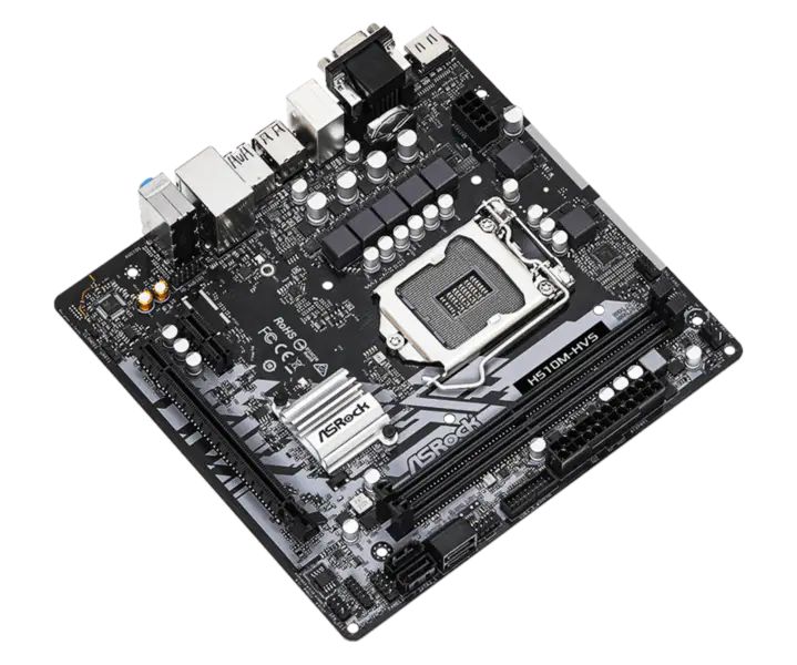 Asrock H510m-hvs Office Game hovedkort støtter CPU 10500 10400 11400f Intl H510/lga 1200 H510m Hvs