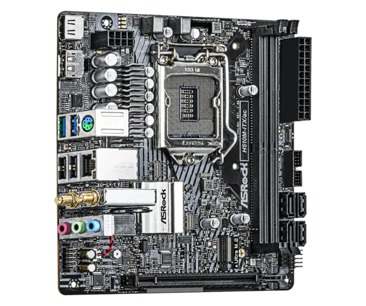 Asrock H510m-itx/ac Mini hovedkort Gaming hovedkort støtter CPU 10500 10400 11400f Intl H510 Lga 1200