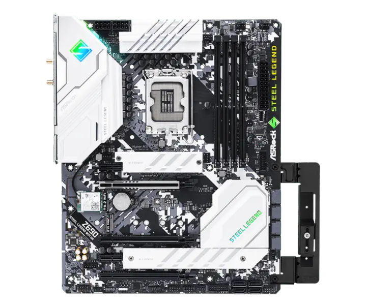 Asrock Z690 Steel Legend Wifi6 D5 Steel Legend Motherboard Supports Memory Ddr5 Cpu12700/12900 Intl Z690 Lga1700