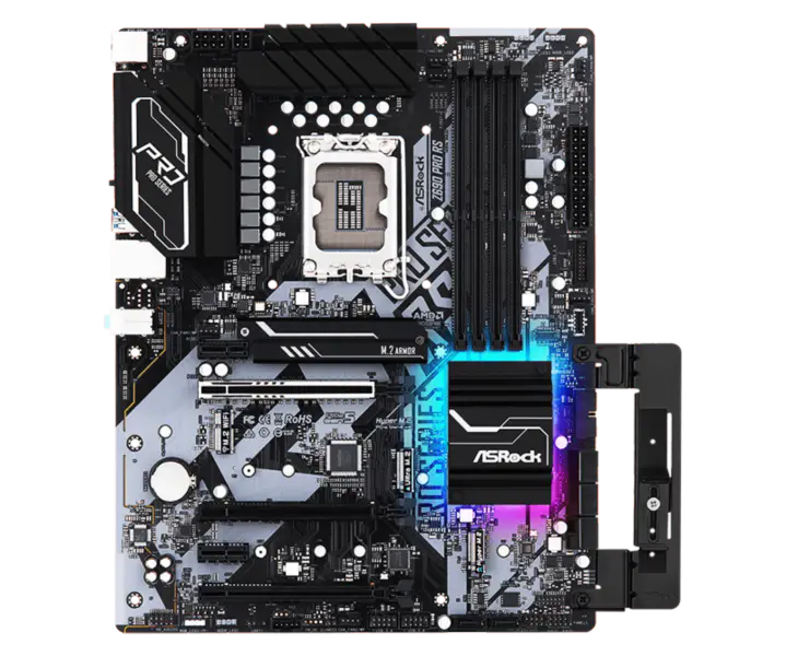 Asrock Z690 Pro Rs Gaming Motherboard Supports Memory Ddr4 Cpu 12700k 12900k Intl Z690 Lga1700