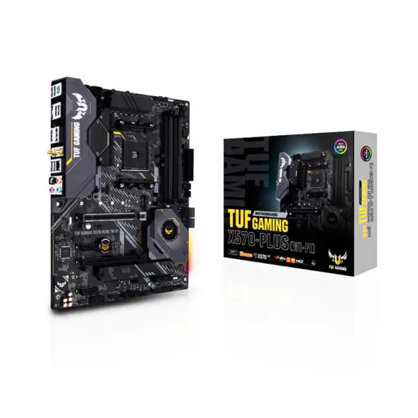 Tuf Gaming X570-plus Wi-fi-støtte for CPU 5700g/5800x/5900x og X570 Socket Am4 Gaming-hovedkort