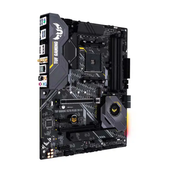 Tuf Gaming X570-plus Wi-fi-støtte for CPU 5700g/5800x/5900x og X570 Socket Am4 Gaming-hovedkort