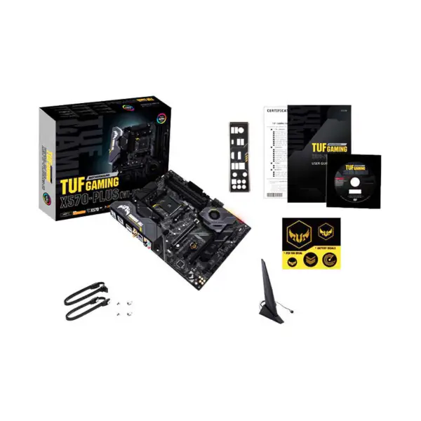 Tuf Gaming X570-plus Wi-fi-støtte for CPU 5700g/5800x/5900x og X570 Socket Am4 Gaming-hovedkort