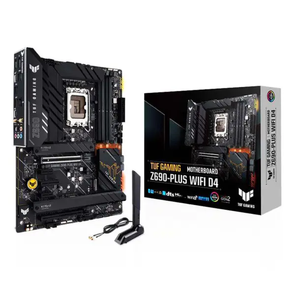 Tuf Gaming Z690-plus Wifi D4 hovedkort støtter minne Ddr4 Cpu 12700 12700kf Intl Z690 Lga 1700