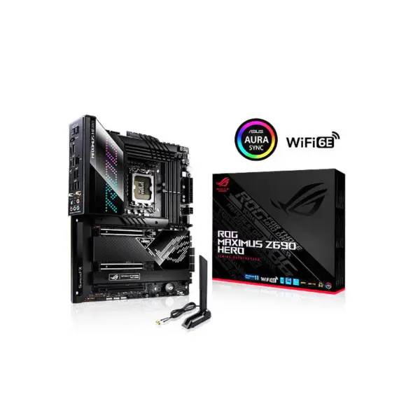 Rog Maximus Z690 Hero Motherboard Supports Memory Ddr5 Cpu 12900k 12700k Intl Z690 Lga 1700