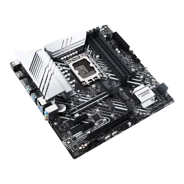 Prime Z690m-plus D4 hovedkort støtter CPU 12700/12700kf Intl Z690 Lga 1700 10+1 Dr Mos strømforsyningsmodul