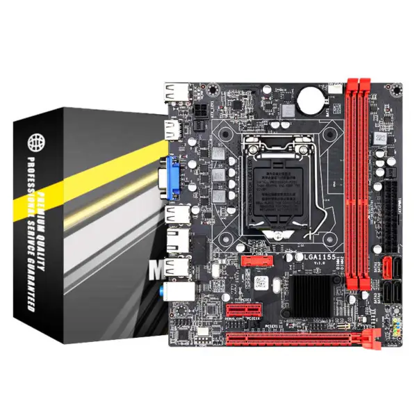 X99 hovedkort B75 Lga1155 Socket hovedkort med høy ytelse spill Ddr3 Pc-hovedkort