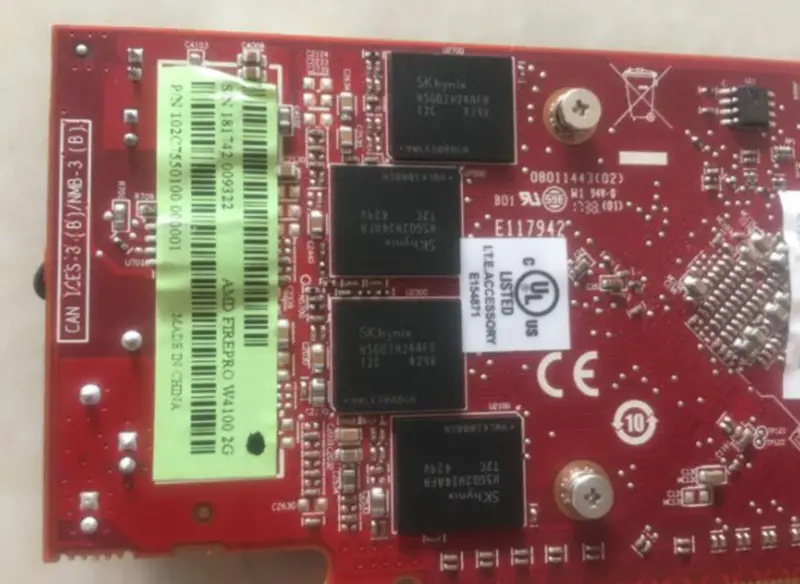 AMD FirePro W4100 2G DDR5 professional graphics card