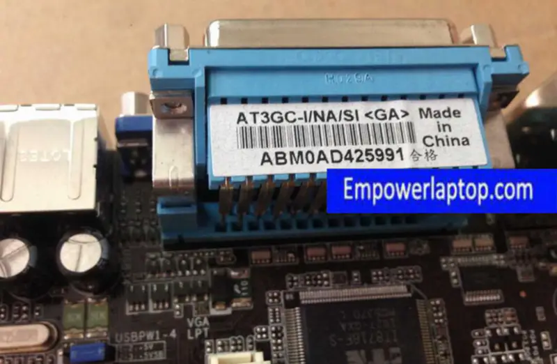 Asus AT3GC-I/NA/SI 945GC Dual Core Atom 330 Low Energy Mini Board 17*17 Server hovedkort