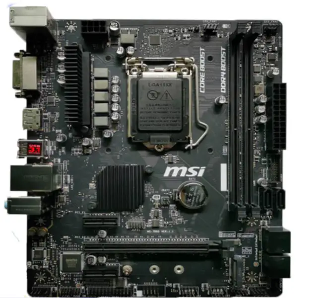 MSI B360M-S02 hovedkort LGA1151 DDR4 64 GB støtter 8/9. generasjons CPU 9700KF 9900K M-ATX
