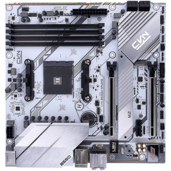 Fargerikt CVN B550M Gaming Frozen V14-hovedkort