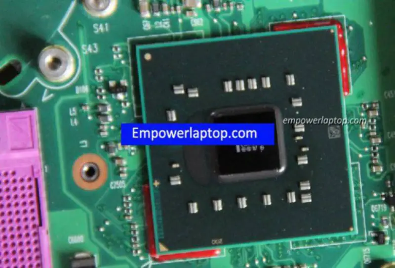 Toshiba C605 V000258030 GL40 hovedkort