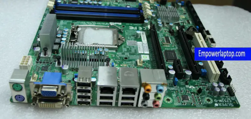 SuperMicro C7SIM-Q 1156-pinners server-hovedkort med dobbelt nettverkskort støtter I3 I5 I7 Xeon CPU
