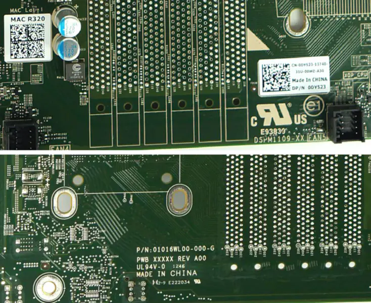 Dell 0DY523 DY523 CN-0DY523 serverhovedkort for PowerEdge R320