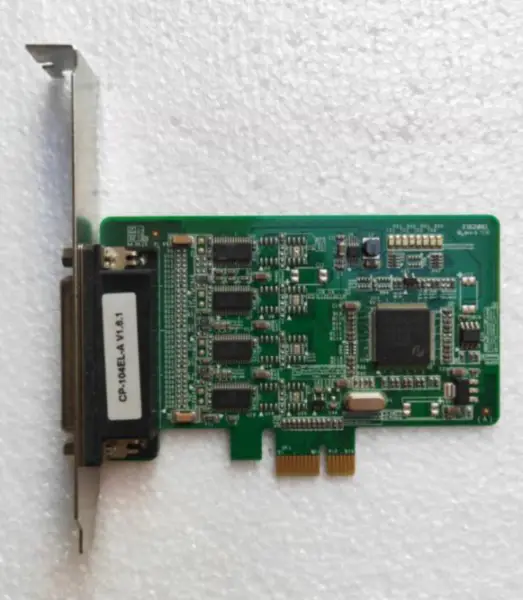 MOXA CP-104EL-A 4 seriell port RS-232 2U ramme PCI-E multi-seriell portkort CP-104EL