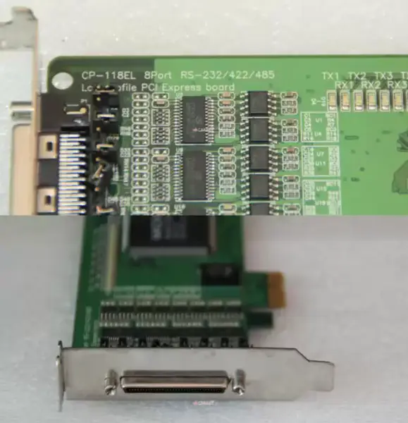 MOXA CP-118EL 8 PORT RS-232/422/485 PCIe SERIAL CARD industrielt hovedkort