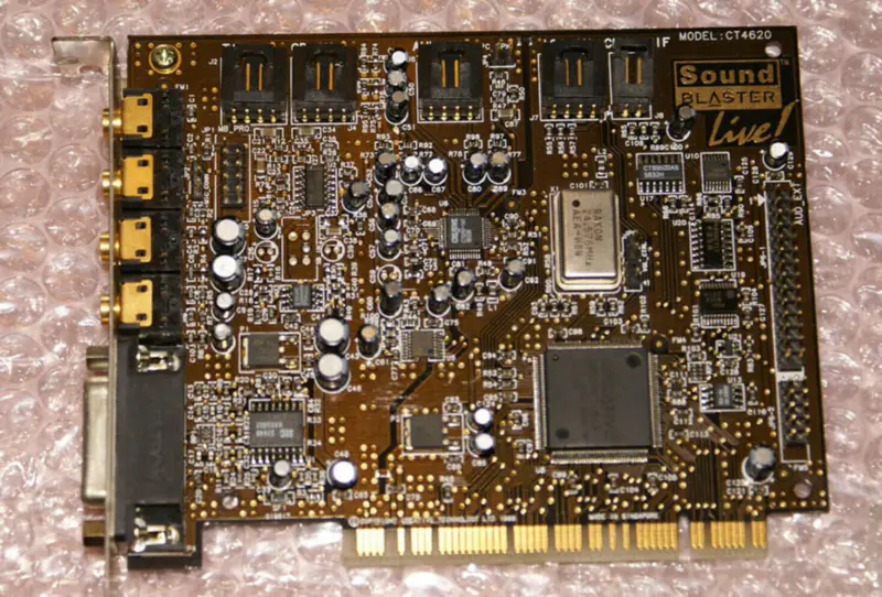Creative Sound Blaster LIVE CT4620 4.1-kanals PCI-lydkort