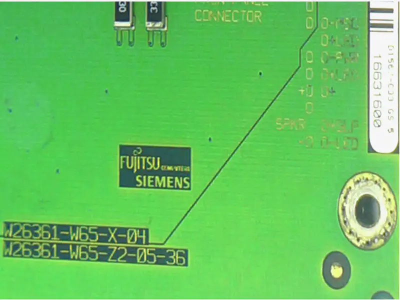 Fujitsu Siemens W26361-W65-X-04 W26361-W65-Z2-05-36 D1567-C33 hovedkort